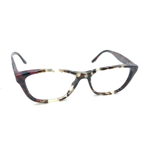Prada Journal VPR 04T U6K-1O1 Tortoise Brown Red Eyeglasses Frames 52-16 140 - Picture 1 of 12